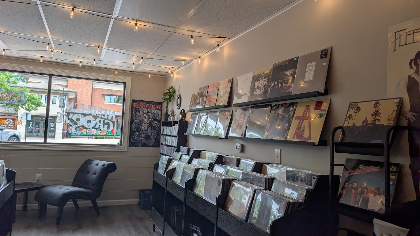 Vibrant Records Display Interior
